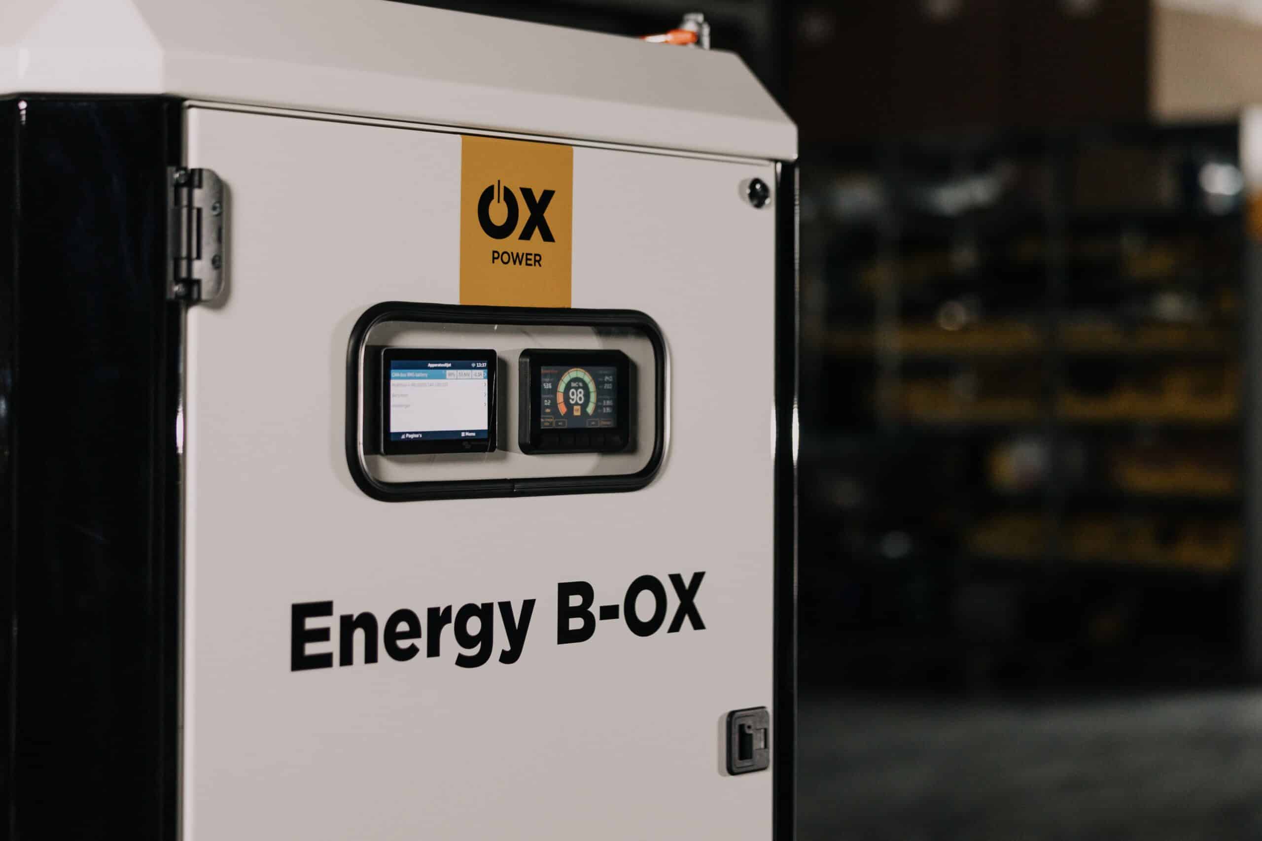 Energy B-OX display