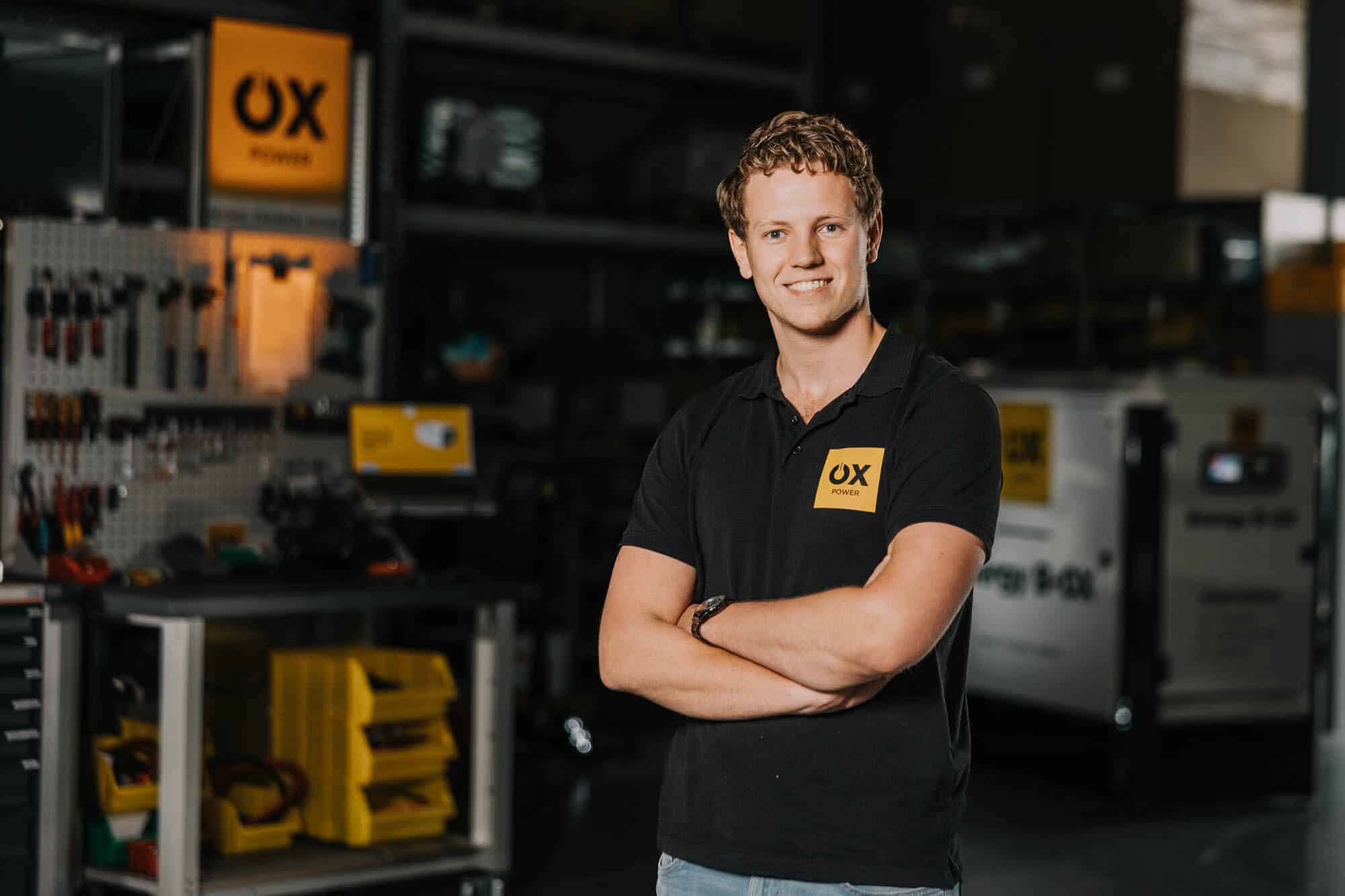 Foto van Jordi de Bruin hij is System Engineer