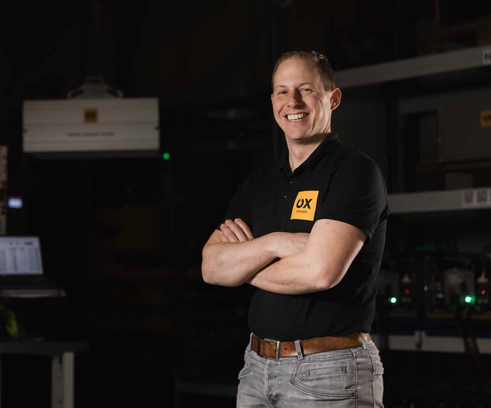 Foto van Arjan Aman hij is werkvoorbereider