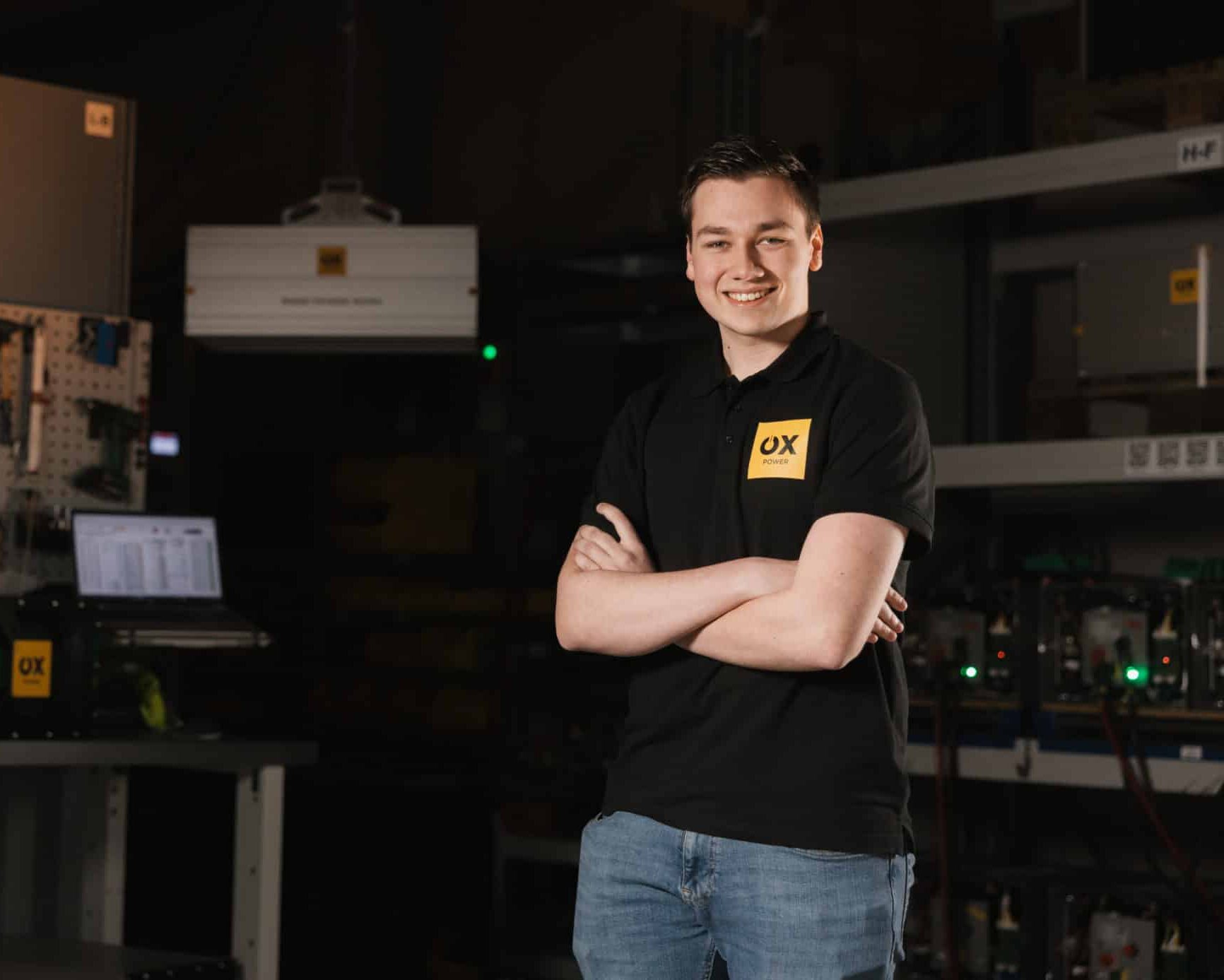 Foto van Jay Kosters hij is System Engineer